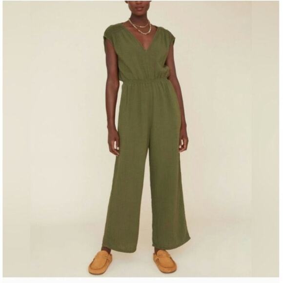 Xirena Nell Jumpsuit Basil Size: L - Picture 1 of 11